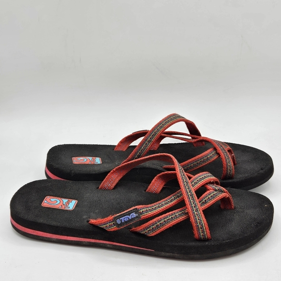 Teva Women's Olowahu Flip Flops -size 6 - Picture 3 of 15